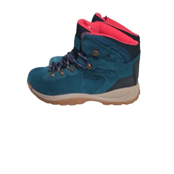 Columbia Women's BL 4552-314 Newton Ridge Plus Waterproof Hiking Boot Blue 8M - Picture 5 of 7